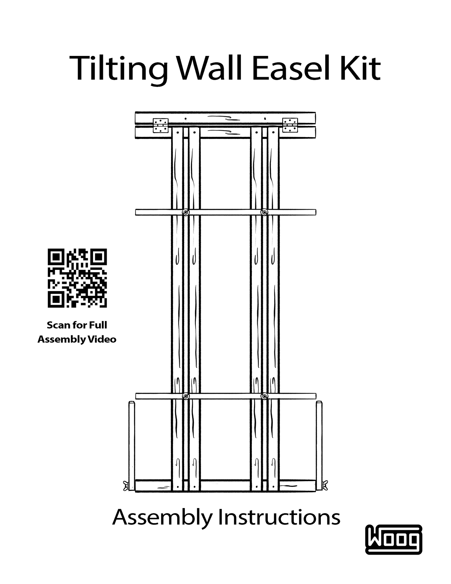 Woog Wall Easel Kit